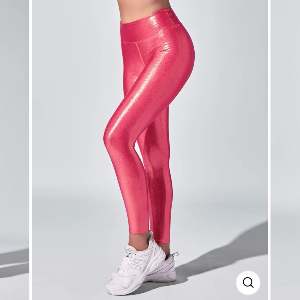 Heroine Sport Shiny Pink Leggings